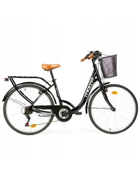 Aluminiowy Rower Miejski Damski 26 Moma Holenderka - 1