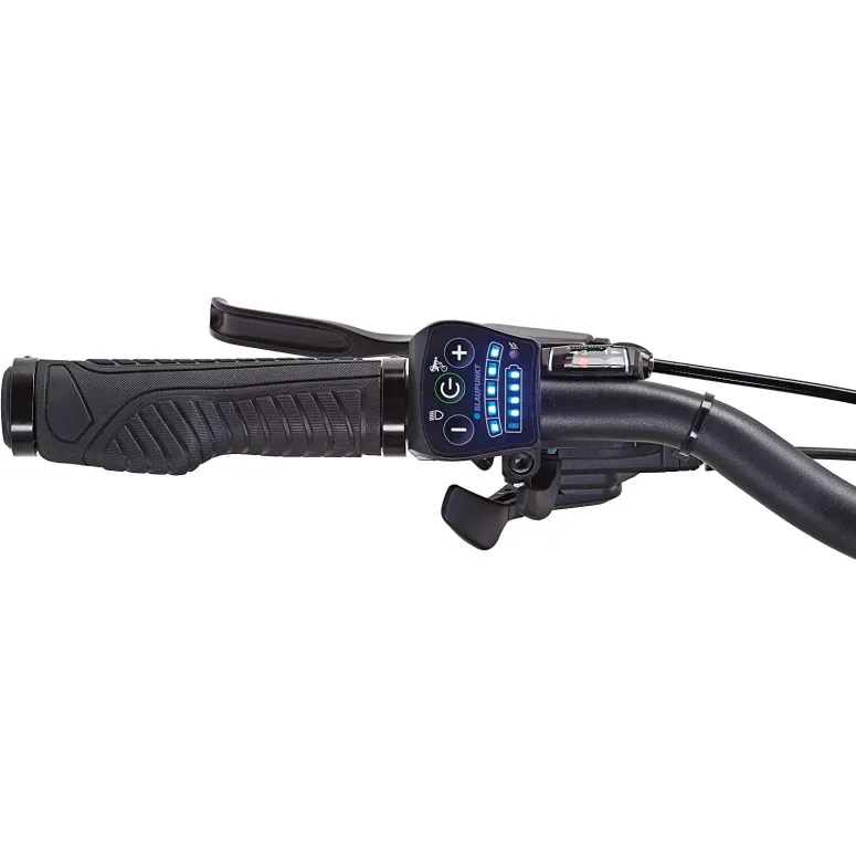 ALU Elektryczny Rower Męski 28 Trekkingowy 250W Lekki Prophete SAKWA