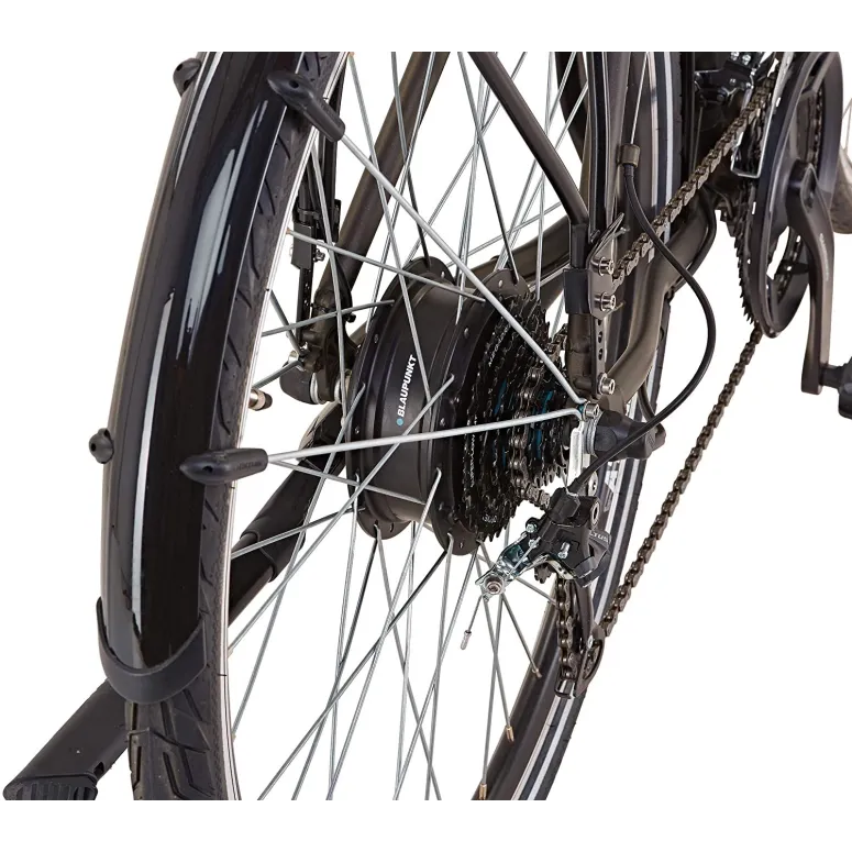 ALU Elektryczny Rower Męski 28 Trekkingowy 250W Lekki Prophete SAKWA