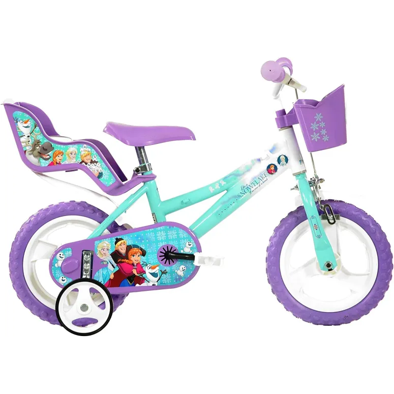 Rowerek Dziecięcy Disney Frozen 12 Kółka Boczne
