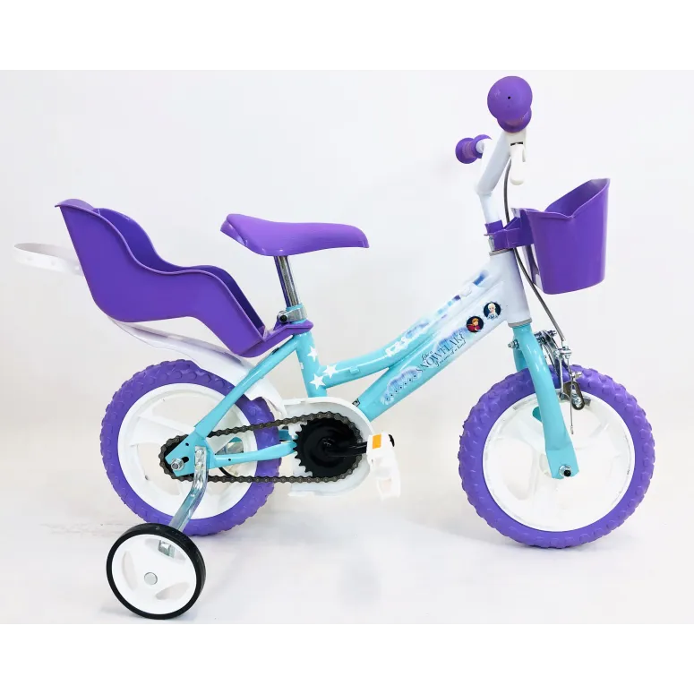 Rowerek Dziecięcy Disney Frozen 12 Kółka Boczne