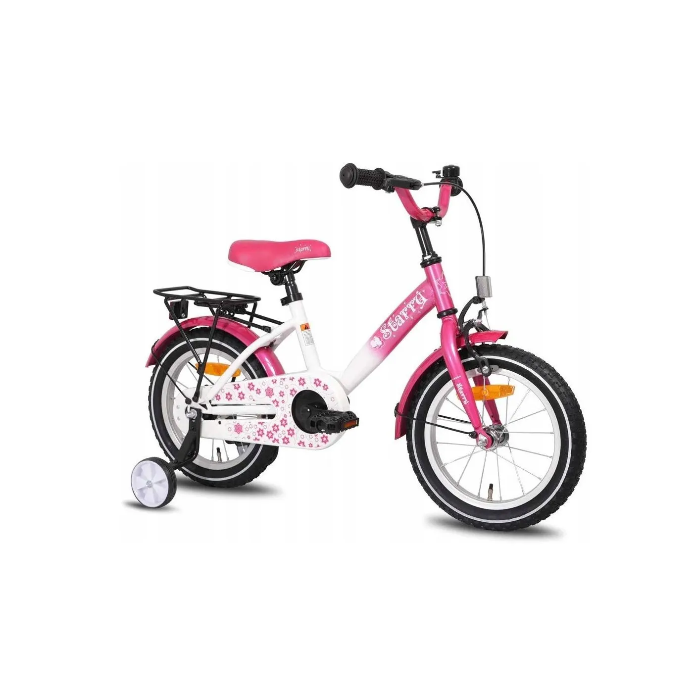 Dziecięcy Rowerek Dziewczynki 14 Kółka Boczne - 1