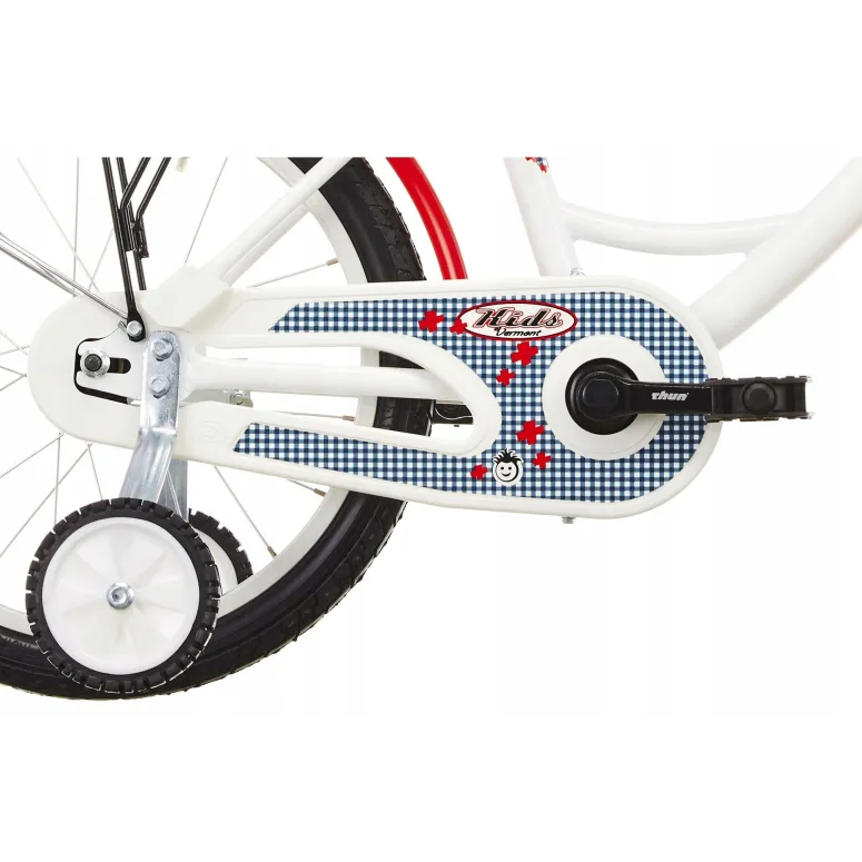 Dziecięcy Rower Miejski Dziewczęcy 18 Kółka Boczne - 4