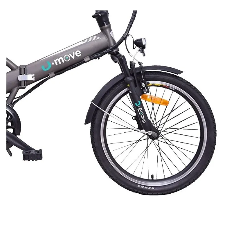 Składany Rower Elektryczny 20 Unisex Aluminiowy