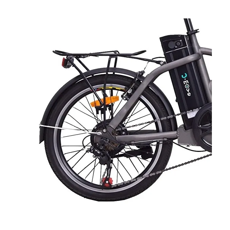 Składany Rower Elektryczny 20 Unisex Aluminiowy