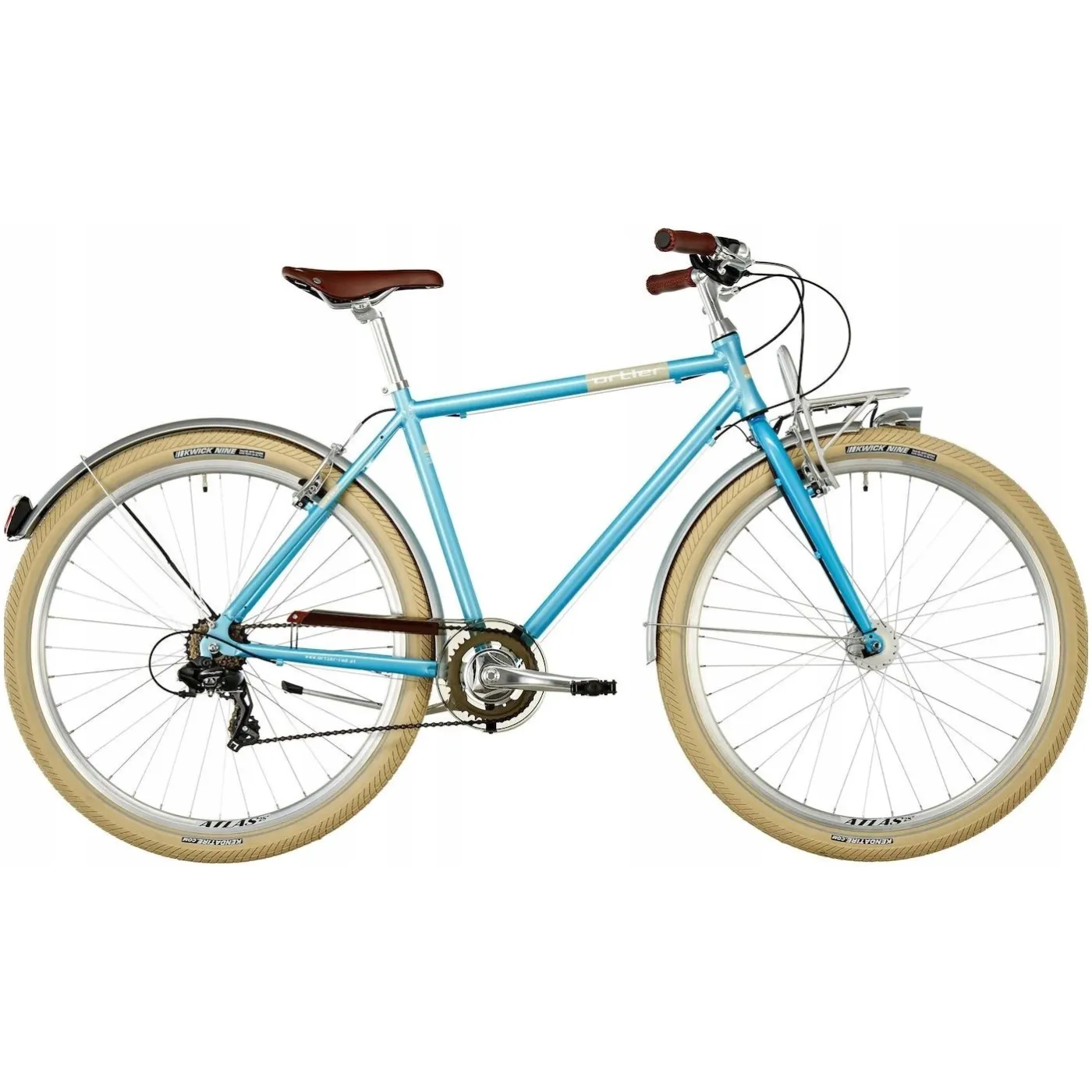 Męski Rower Miejski Aluminiowy 28 Lekki Retro - 1