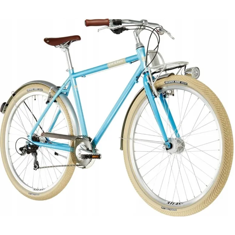 Męski Rower Miejski Aluminiowy 28 Lekki Retro - 3