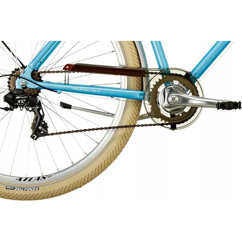 Męski Rower Miejski Aluminiowy 28 Lekki Retro - 4