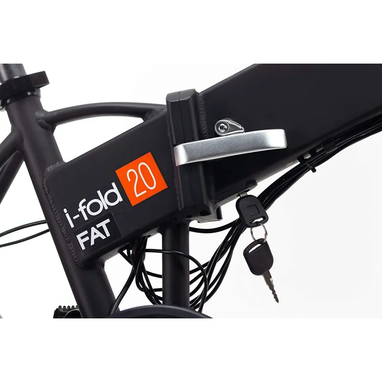 Składany Rower Elektryczny 20 Grube Opony Alu