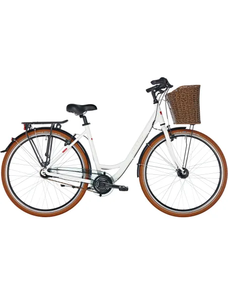 Damski Rower Miejski 28 Nexus 7 Aluminium Koszyk
