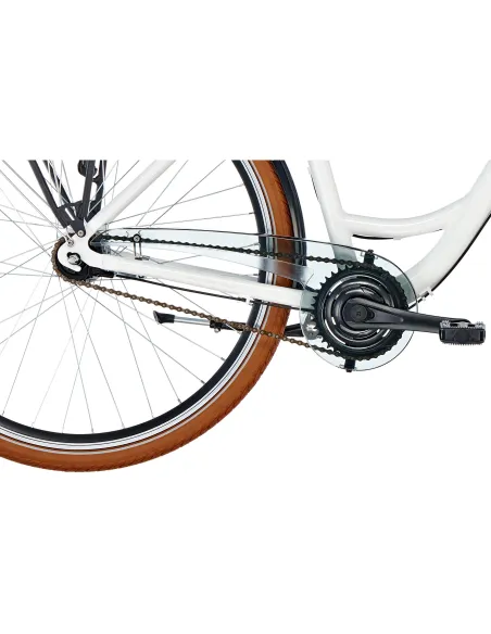 Damski Rower Miejski 28 Nexus 7 Aluminium Koszyk