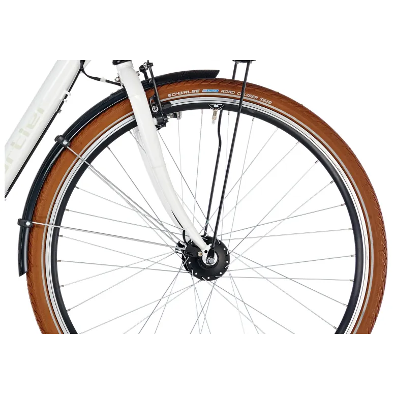 Damski Rower Miejski 28 Nexus 7 Aluminium Koszyk