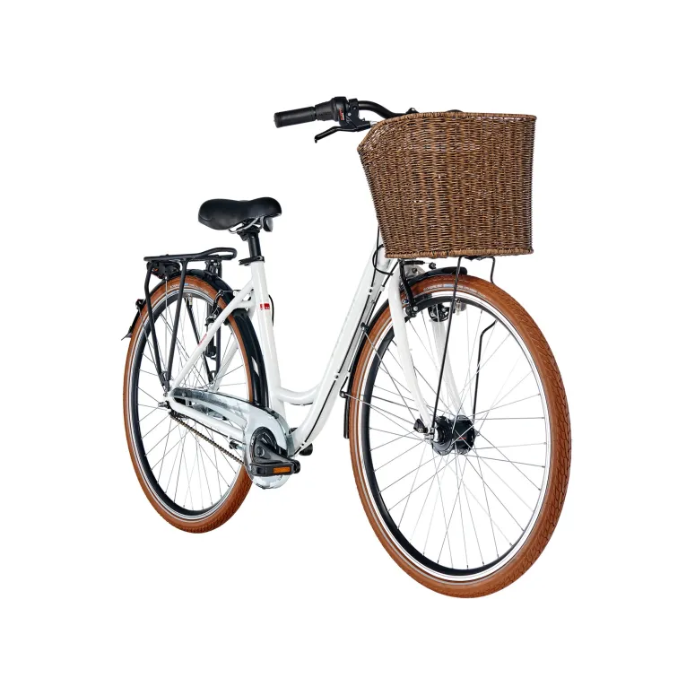 Damski Rower Miejski 28 Nexus 7 Aluminium Koszyk
