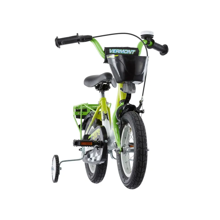 Dziecięcy Rowerek 12 Boczne Kółka Akcesoria Chłopięcy