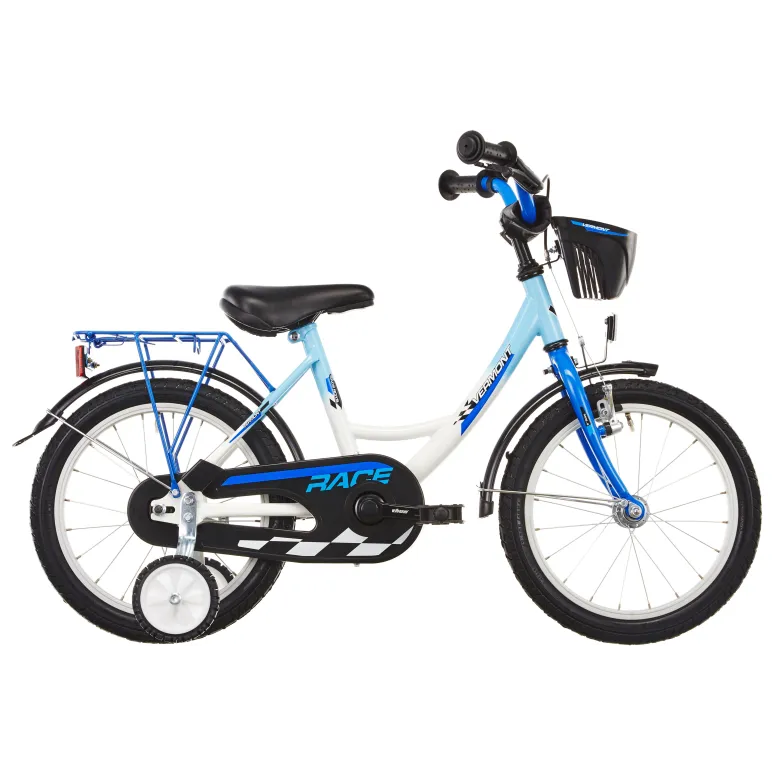 Dziecięcy Rowerek Miejski 16 Chłopca Koła Boczne - 1