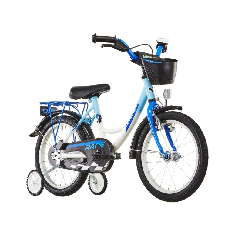 Dziecięcy Rowerek Miejski 16 Chłopca Koła Boczne - 8