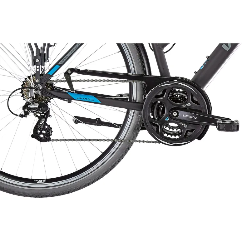 Rower Trekkingowy Aluminiowy Damski 28 Altus Dynamo Światła