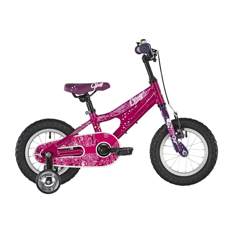 Dziecięcy Rowerek Ghost 12 Aluminiowy Dziewczęcy Kółka Boczne