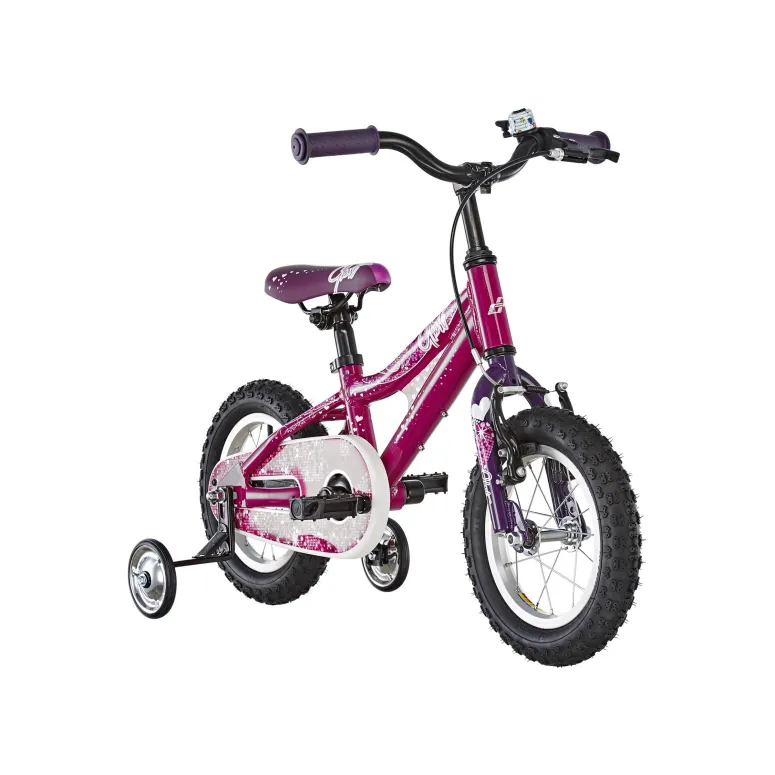 Dziecięcy Rowerek Ghost 12 Aluminiowy Dziewczęcy Kółka Boczne