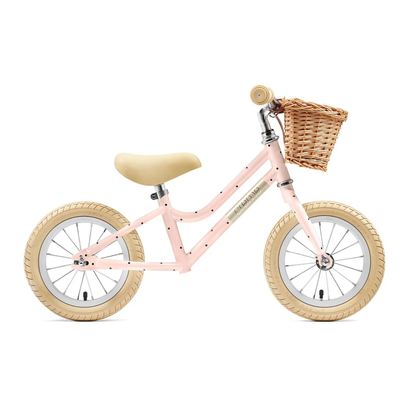 Dziecięcy Rowerek Biegowy Dla Dziewczynki 12 Creme Mia