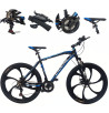 Rower Górski MTB 26 Alu Męski Damski Cyngle Odblaski Podnóżka 6 Szprych - 1