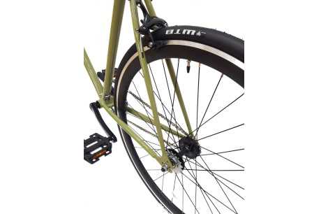 Rower Ostre Koło 28 Miejski U-Brake Odblaski Singlespeed Uniwersalny Lekki - 11