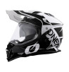 Kask Cross Enduro Dual O'Neal Sierra R V.22 Blenda Szyba Microlock ABS r. M