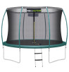Trampolina Ogrodowa Wellactive Advanced Okrągła Z Drabinką 244cm 100 kg