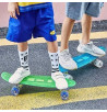 Deskorolka Fiszka Świecąca Koła LED WeSkate Cruiser Dla Dzieci 100kg 55cm