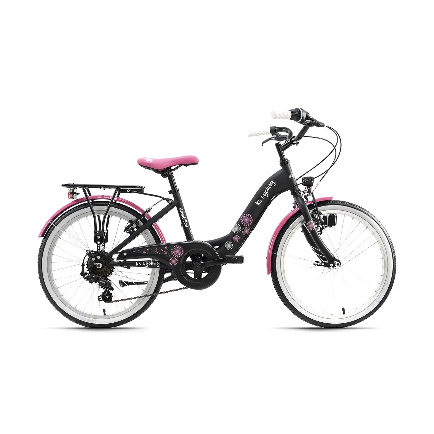 Dziewczęcy Rowerek Miejski 20 Dziecięcy 7 Biegów - 1