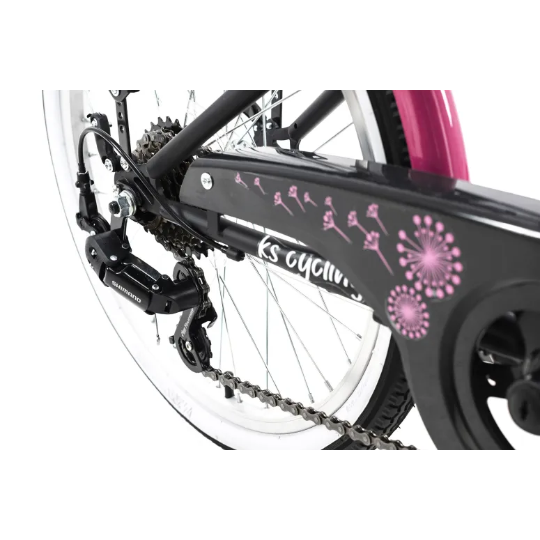 Dziewczęcy Rowerek Miejski 20 Dziecięcy 7 Biegów - 5