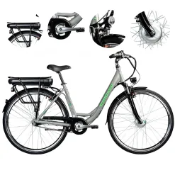 Rower Elektryczny Miejski 28 Nexus Wspomaganie ALU