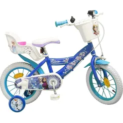 Dziecięcy Rowerek 14 Disney Kraina Lodu Koła Boczne