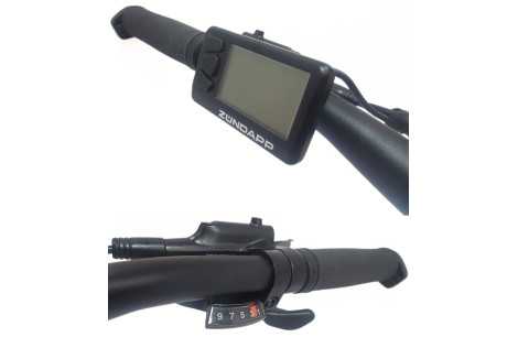 Rower Elektryczny Górski MTB 27,5" 250W Ananda LCD Hydraulika Cyngle 504 Wh - 6