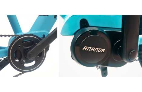 Rower Elektryczny Górski MTB 27,5" 250W Ananda LCD Hydraulika Cyngle 504 Wh - 7