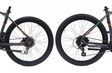 Rower Elektryczny Górski 27,5 Hydraulika Góral MTB 5 Trybów Damski Męski - 10