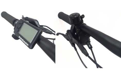 Rower Elektryczny Górski 27,5 Hydraulika Góral MTB 5 Trybów Damski Męski - 13