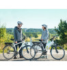 Elektryczny Rower Trekkingowy 28 Aluminiowy Wspomaganie 5 Trybów Dzwonek