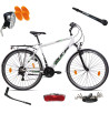 Rower Męski Trekkingowy Koła 28" SHIMANO Światła Dynamo Bagażnik Błotniki - 1