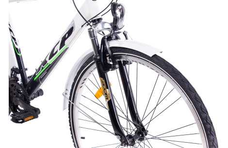 Rower Męski Trekkingowy Koła 28" SHIMANO Światła Dynamo Bagażnik Błotniki - 4