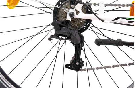 Rower Męski Trekkingowy Koła 28" SHIMANO Światła Dynamo Bagażnik Błotniki - 6