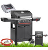 Grill Gazowy Ogrodowy ŻELIWNY Ruszt Nierdzewny Hamson 13,2kW 3+1 Mocny Duży - 1