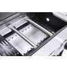 Grill Gazowy Ogrodowy ŻELIWNY Ruszt Nierdzewny Hamson 13,2kW 3+1 Mocny Duży - 8