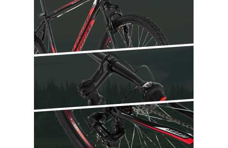Rower Górski Męski 26 Hamulce Tarczowe MTB Amortyzowany Góral Młodzieżowy - 2