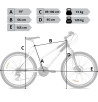 Rower Damski Górski Koła 26" ALU MTB Tarcze SHIMANO Amory Młodzieżowy Lekki - 8