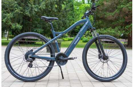 Rower Elektryczny Damski Męski Koła 29" Górski MTB Hydraulika Shimano Altus - 3