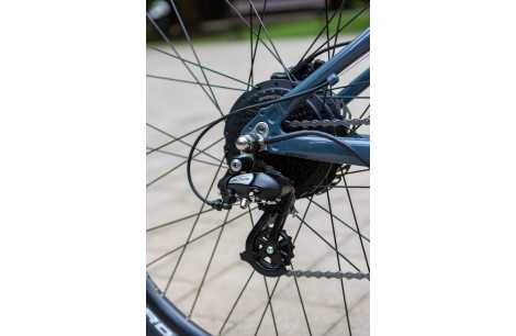 Rower Elektryczny Damski Męski Koła 29" Górski MTB Hydraulika Shimano Altus - 8