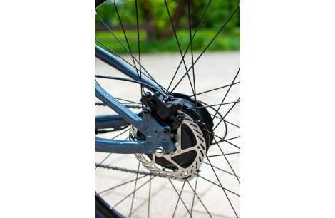 Rower Elektryczny Damski Męski Koła 29" Górski MTB Hydraulika Shimano Altus - 9