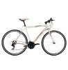 Szosowy Rower 28 Aluminium Kolarzówka V-brake Dzwonek Lekki Biały Szosówka - 1