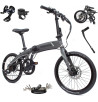 Rower Elektryczny Składany Koła 20" Męski Damski Składak 250 W ALU SHIMANO - 1